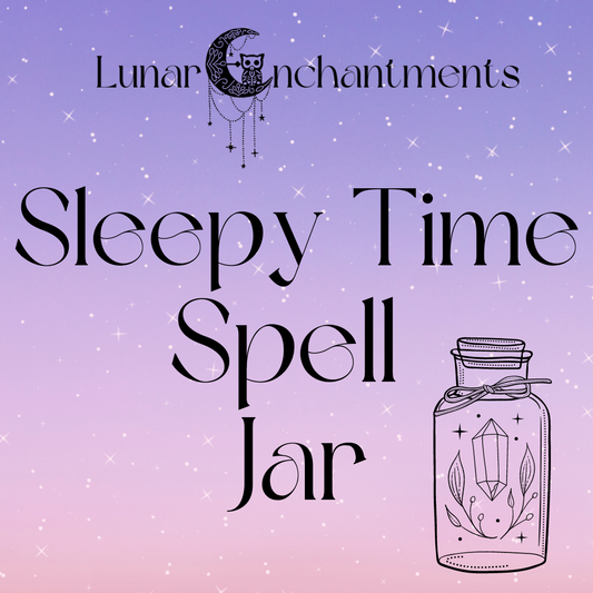 Sleepy Time Spell Jar